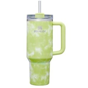 STANLEY 40oz Stainless Steel H2.0 FlowState Quencher Tumbler Citron Tie Dye